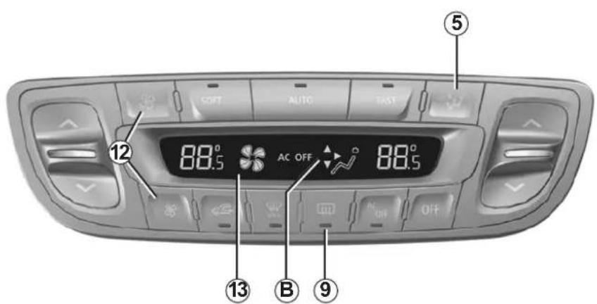 RENAULT Scenic (2011) - AUTOMATIC CLIMATE CONTROL (4/5) - 1