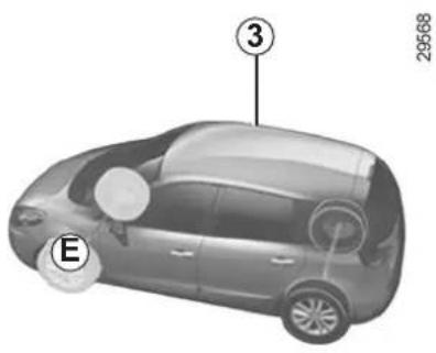 RENAULT Scenic (2011) - Vehicles with "TFT display" instrument panels D - 1