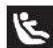 RENAULT Twingo (2011) - Child seat attached using the ISOFIX mounting - 1