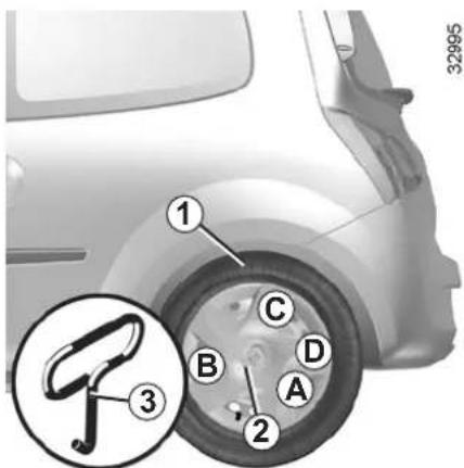 RENAULT Twingo (2011) - WHEEL TRIM - WHEELS - 1