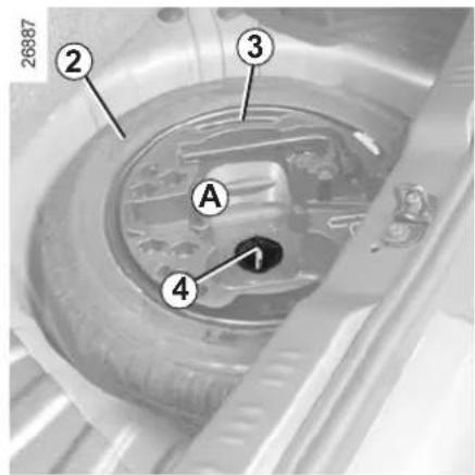 RENAULT Twingo (2011) - Emergency spare wheel 2 - 1