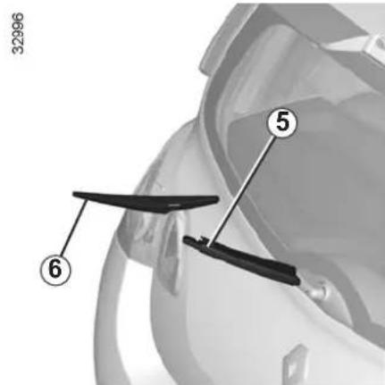 RENAULT Twingo (2011) - Replacing windscreen wiper blades 1 - 1