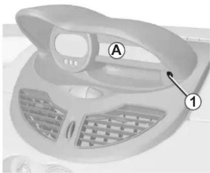 RENAULT Twingo (2011) - CLOCK AND EXTERIOR TEMPERATURE - 1