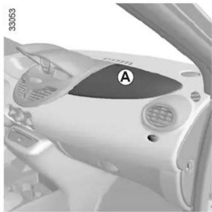 RENAULT Twingo (2011) - Air bags for driver and front passenger - 1