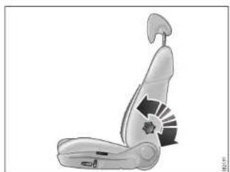 SAAB 9-3 (2004) - Height adjustment and seat angle - 2
