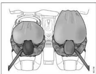 SAAB 9-3 (2004) - Airbag system components - 10