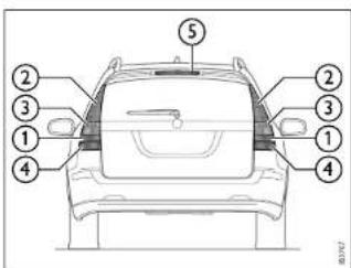 SAAB 9-3 (2004) - Side marker lights and parking lights - 20