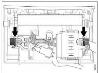 SAAB 9-3 (2008) - Glove box lighting \* - 1