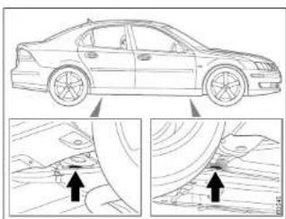 SAAB 9-3 (2008) - Starting and driving - 1
