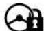SAAB 9-3 (2008) - Steering wheel lock - 2