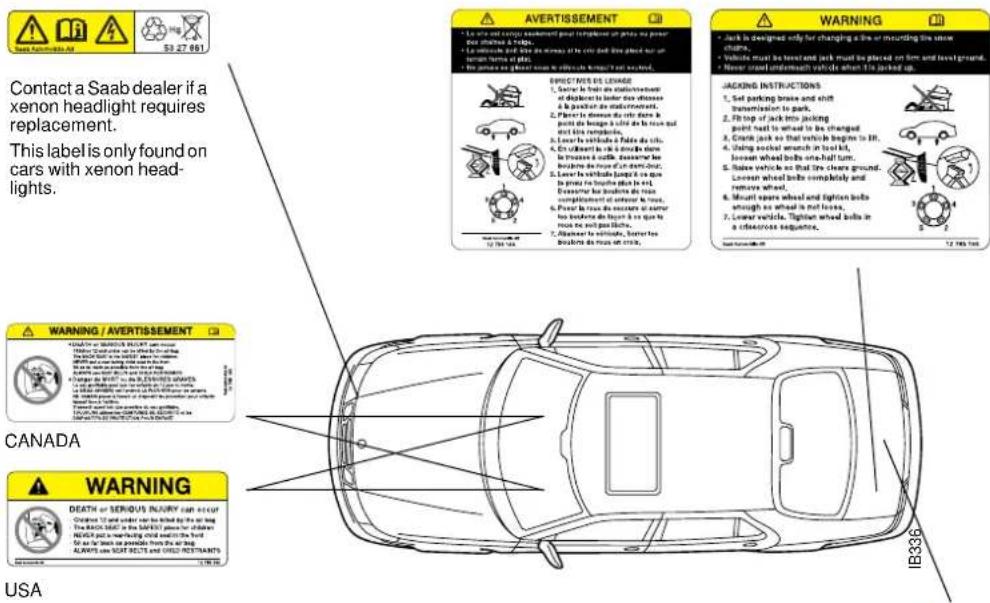 SAAB 9-5 (2003) - Battery - 1