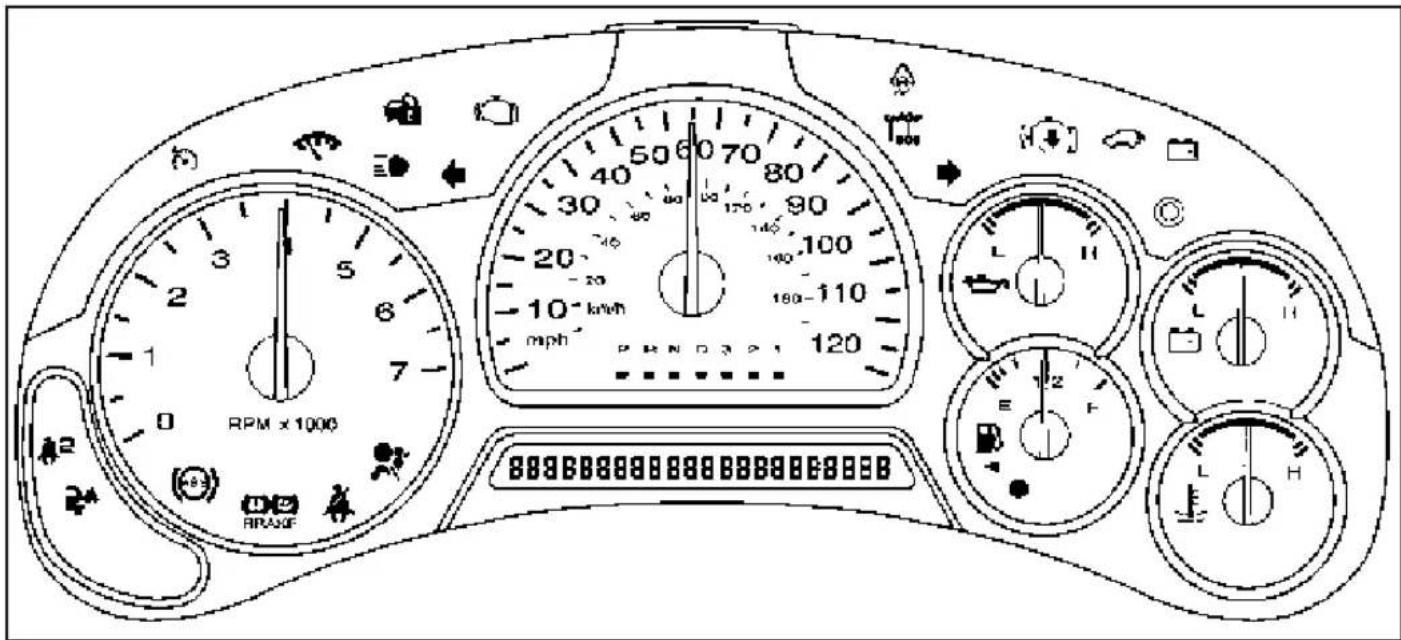 SAAB 9-7X (2006) - Ensemble d'instruments - 1