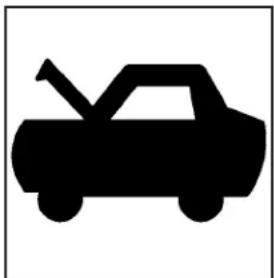 SAAB 9-7X (2007) - Levierd'ouvertureducapot - 1