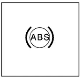SAAB 9-7X (2007) - Témoindusystèmedefreinage antiblocage - 1