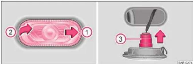 SKODA Citigo (2012) - Ampoule du clignotant latéral - 1