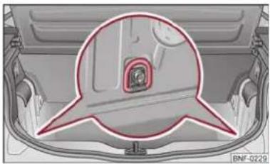 SKODA Citigo (2012) - Oeillets d'arrimage - 1