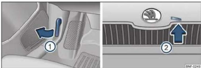 SKODA Citigo (2012) - Compartiment moteur - 1