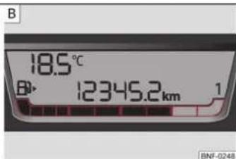SKODA Citigo (2012) - Jauge de carburant - 2