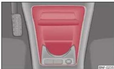 SKODA Citigo (2012) - Vide-poches dans la console centrale avant - 1