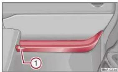 SKODA Citigo (2012) - Vide-poches côté passager avant - 1