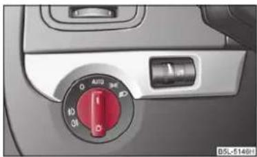 SKODA Yeti (2011) - Commande automatique des phares - 1
