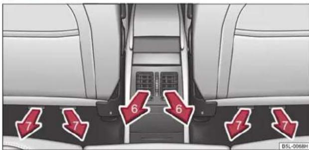 SKODA Yeti (2011) - Diffuseurs d'air - 2