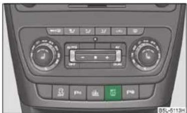SKODA Yeti (2011) - Surveillance de la pression de gonflage des pneus - 1
