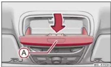 SKODA Yeti (2011) - Rangement pour lunettes - 1