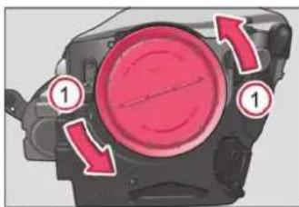 SKODA Yeti (2011) - Feu de position avant - 1
