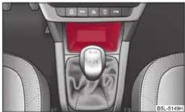 SKODA Yeti (2011) - Vide-poches dans la console centrale AV - 1