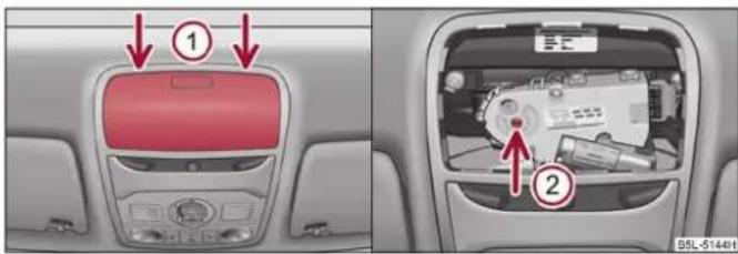 SKODA Yeti (2011) - Actionnement de secours - 1