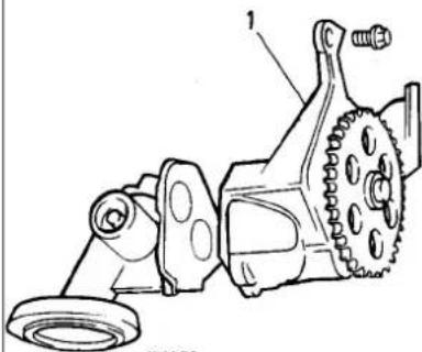 VOLKSWAGEN Jetta (1984) - Oil pump - removal and examination - 3