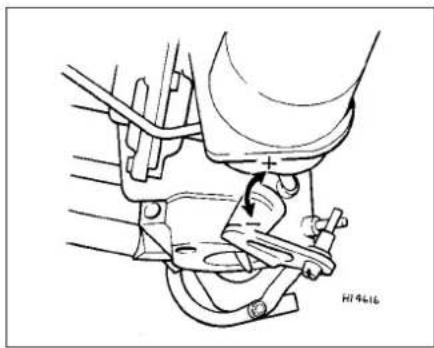 VOLKSWAGEN Jetta (1984) - Choke valve gap (wide open kick) - 3