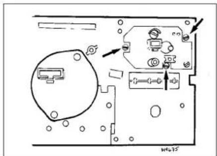 VOLKSWAGEN Jetta (1984) - 17.2a Instrument panel unit components - type A - 3