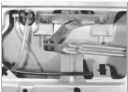 VOLKSWAGEN Jetta (1984) - Electrically-operated door mirror motor - removal and refitting - 13