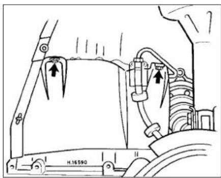 VOLKSWAGEN Jetta (1984) - Front wheel housing liner - removal and refitting - 2