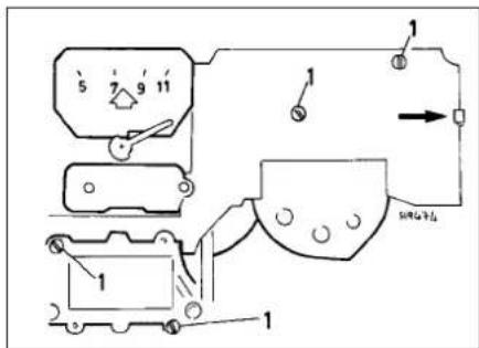 VOLKSWAGEN Jetta (1984) - Motometer multi-function indicator - 3