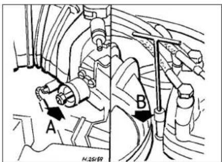 VOLKSWAGEN Golf (1984) - Idle speed - adjustment - 8