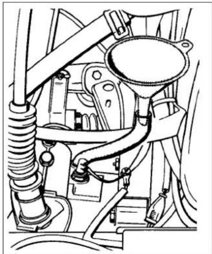 VOLKSWAGEN Golf (1984) - Automatic transmission fluid level check - 2