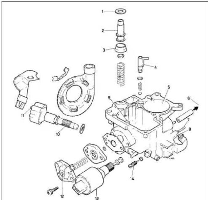 VOLKSWAGEN Golf (1984) - Carburettor - overhaul - 4