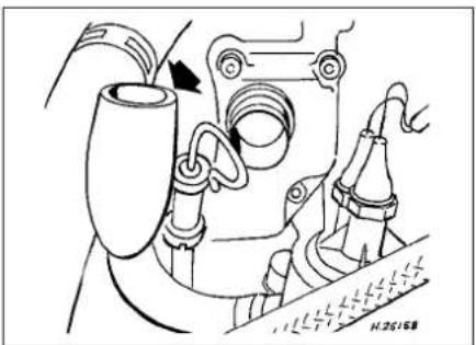 VOLKSWAGEN Golf (1984) - Idle speed - adjustment - 6