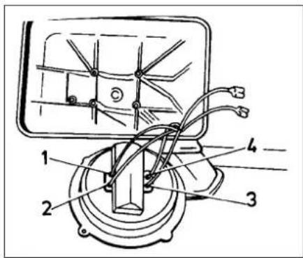 VOLKSWAGEN Golf (1984) - Gearchange and consumption gauge - operation - 6