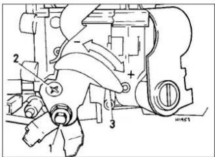 VOLKSWAGEN Golf (1984) - Accelerator pump capacity - 3