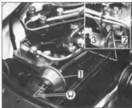 VOLKSWAGEN Golf (1984) - Cold acceleration enrichment system - testing - 4
