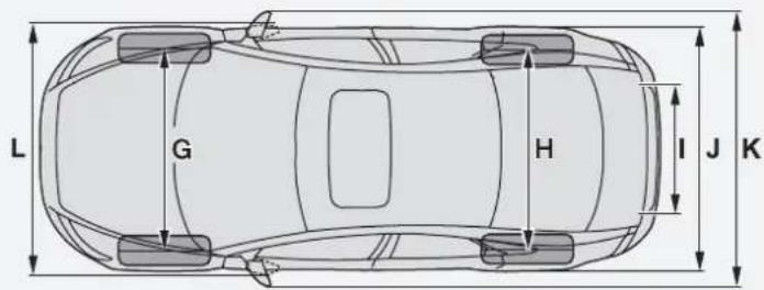 VOLVO S40 (2012) - Διαστάσεις και βάρη - 2