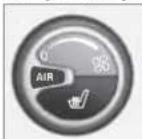VOLVO S80 (2012) - Κουμπί ανεμιστήρα για το σύστημα ΕΤΖ - 1