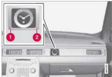 VOLVO S80 (2012) - Όργανα και κουμπιά ελέγχου - έκδοση Executive - 1