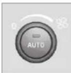 VOLVO V60 (2013) - Bouton de ventilation - 1