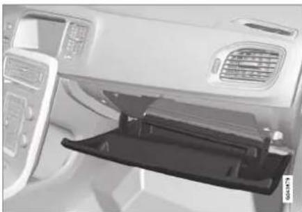 VOLVO V60 (2013) - Boîte à gants - 1
