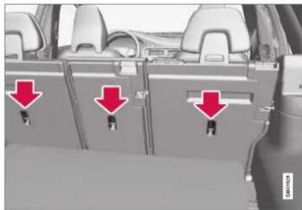 VOLVO V60 (2013) - Protection enfant - points de fixation supérieurs - 1